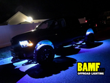 BAMF RGBW ROCK LIGHT KIT W/ BT CONTROLLER 24LED PER POD